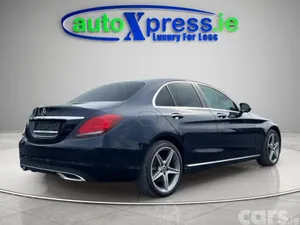 Mercedes-Benz C-Class Saloon, Petrol, 2019, Blue