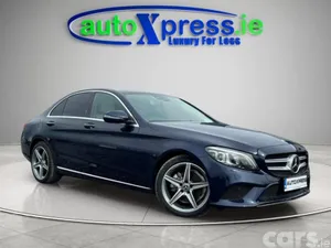 Mercedes-Benz C-Class Saloon, Petrol, 2019, Blue