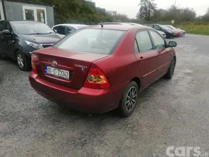 Toyota Corolla Saloon, Petrol, 2006, Red