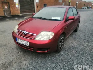 Toyota Corolla Saloon, Petrol, 2006, Red