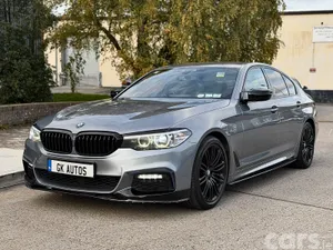 BMW 5-Series Saloon, Diesel, 2018, Blue