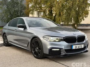 BMW 5-Series Saloon, Diesel, 2018, Blue