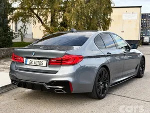 BMW 5-Series Saloon, Diesel, 2018, Blue