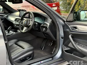 BMW 5-Series Saloon, Diesel, 2018, Blue