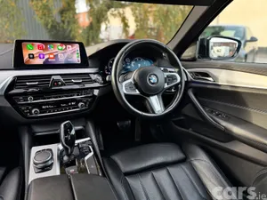 BMW 5-Series Saloon, Diesel, 2018, Blue