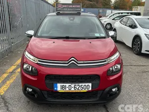 Citroen C3 Hatchback, Petrol, 2018, Red