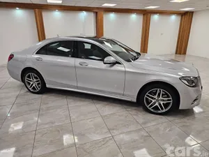 Mercedes-Benz S-Class Saloon, Diesel, 2018, Silver
