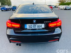 BMW 3-Series Saloon, Petrol Plug-in Hybrid, 2018, Black