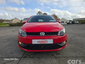 Volkswagen Polo Hatchback, Petrol, 2017, Red