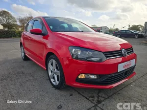 Volkswagen Polo Hatchback, Petrol, 2017, Red