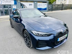 BMW i4 Saloon, Electric, 2023, Blue