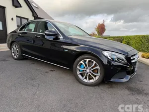 Mercedes-Benz C-Class Saloon, Petrol Plug-in Hybrid, 2017, Black