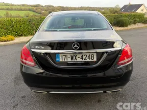 Mercedes-Benz C-Class Saloon, Petrol Plug-in Hybrid, 2017, Black