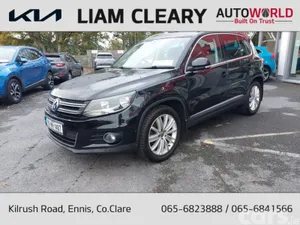 Volkswagen Tiguan SUV, Diesel, 2015, Black