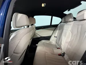 BMW 5-Series Saloon, Petrol Plug-in Hybrid, 2020, Blue