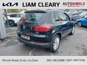 Volkswagen Tiguan SUV, Diesel, 2015, Black