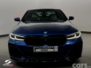 BMW 5-Series Saloon, Petrol Plug-in Hybrid, 2020, Blue