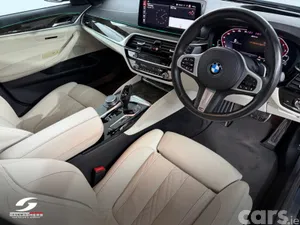BMW 5-Series Saloon, Petrol Plug-in Hybrid, 2020, Blue
