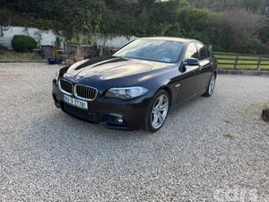 BMW 5-Series Saloon, Diesel, 2016, Black
