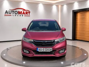 Honda Fit Hatchback, Petrol Hybrid, 2018, Red