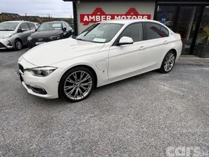 BMW 3-Series Saloon, Petrol Plug-in Hybrid, 2018, White