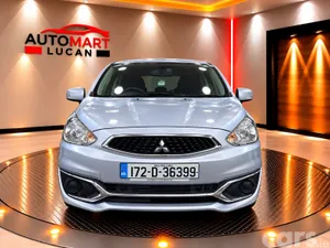 Mitsubishi Mirage Hatchback, Petrol, 2017, Silver