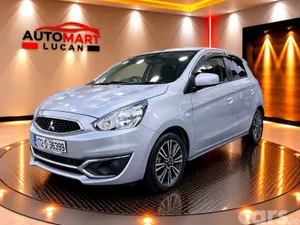Mitsubishi Mirage Hatchback, Petrol, 2017, Silver