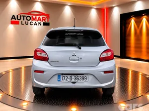 Mitsubishi Mirage Hatchback, Petrol, 2017, Silver