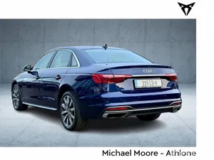 Audi A4 Saloon, Diesel, 2022, Blue