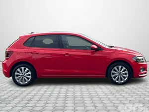 Volkswagen Polo Hatchback, Petrol, 2022, Red