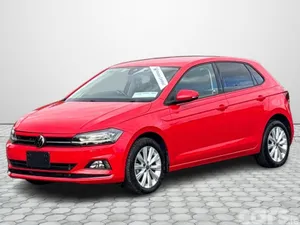 Volkswagen Polo Hatchback, Petrol, 2022, Red
