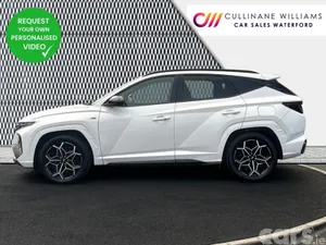 Hyundai Tucson SUV, Petrol Hybrid, 2024, White