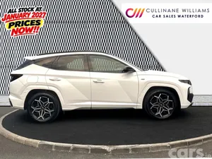 Hyundai Tucson SUV, Petrol Hybrid, 2024, White