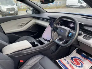 Ford Explorer SUV, Electric, 2025, Blue
