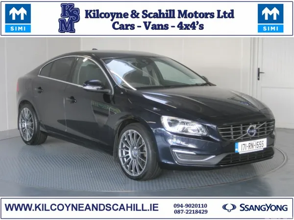 Volvo S60 Saloon, Diesel, 2017, Blue