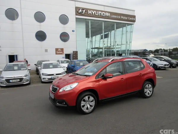 Peugeot 2008 SUV, Diesel, 2016, Red