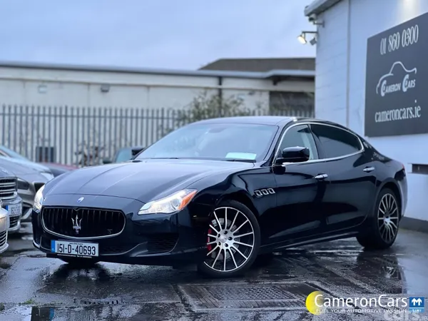 Maserati Quattroporte Saloon, Petrol, 2015, Black