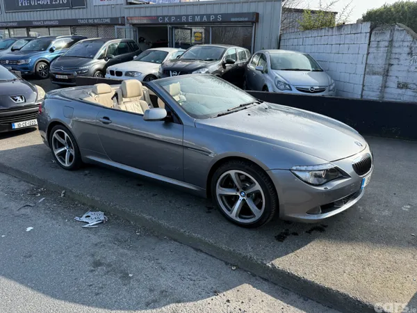 BMW 6-Series Convertible, Petrol, 2008, Grey