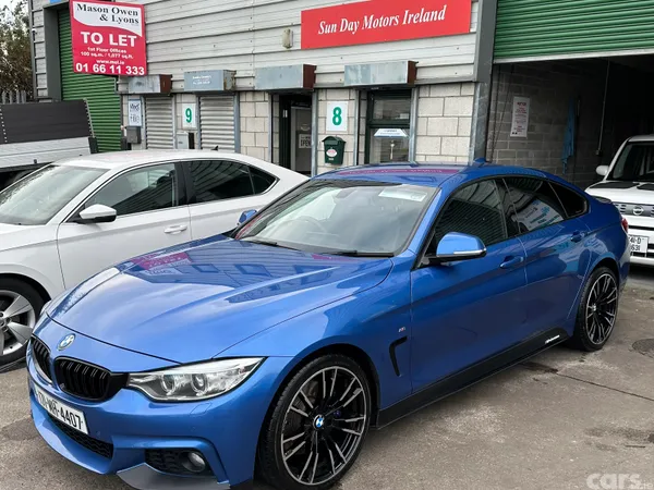 BMW 4-Series Coupe, Diesel, 2017, Blue