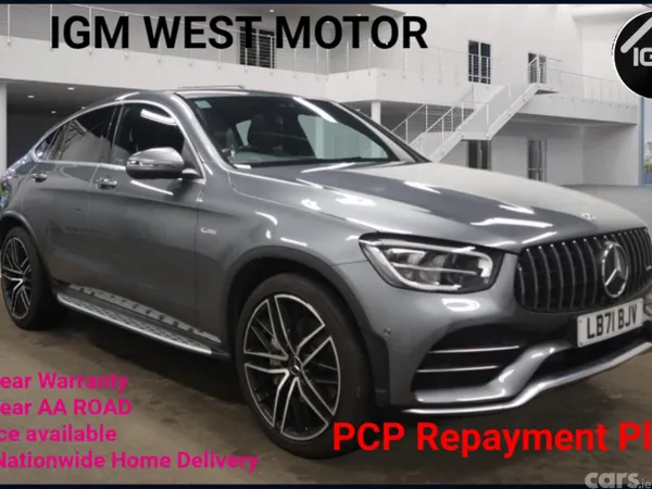 Mercedes-Benz GLC Coupe, Diesel, 2021, Grey
