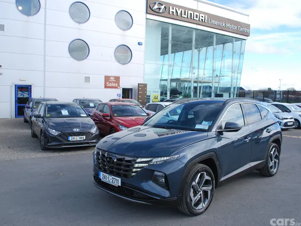 Hyundai Tucson SUV, Petrol Plug-in Hybrid, 2024, Blue