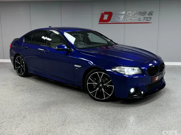 BMW 5-Series Saloon, Diesel, 2016, Blue