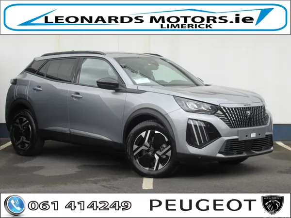 Peugeot 2008 SUV, Petrol Hybrid, 2026, Silver