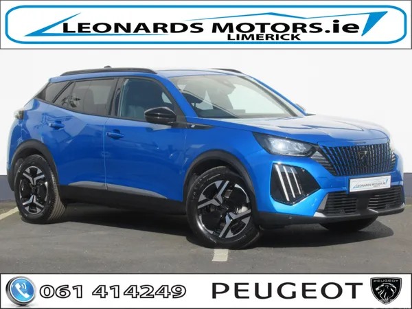 Peugeot 2008 SUV, Electric, 2026, Blue
