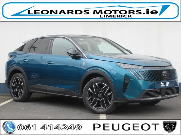 Peugeot 3008 SUV, Petrol Hybrid, 2026, Blue