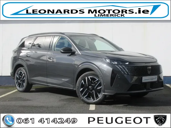Peugeot 5008 SUV, Petrol Hybrid, 2026, Grey