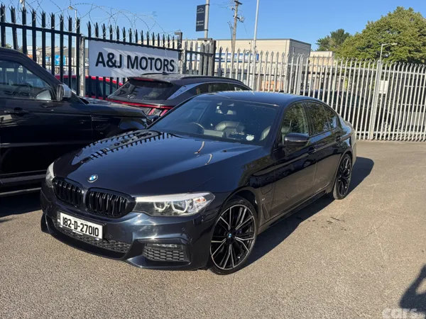 BMW 5-Series Saloon, Petrol Plug-in Hybrid, 2018, Black