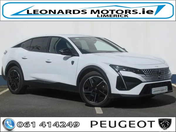Peugeot 408 Coupe, Petrol, 2026, White