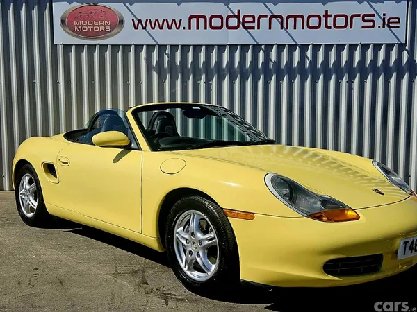 Porsche Boxster Coupe, Petrol, 1999, Yellow