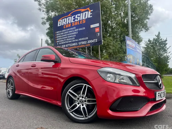 Mercedes-Benz 200 Hatchback, Diesel, 2018, Red